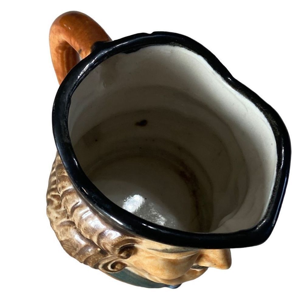 Vintage Toby Small Character Head Mug Made in Occupied Japan 1950s - Picture 6 of 13